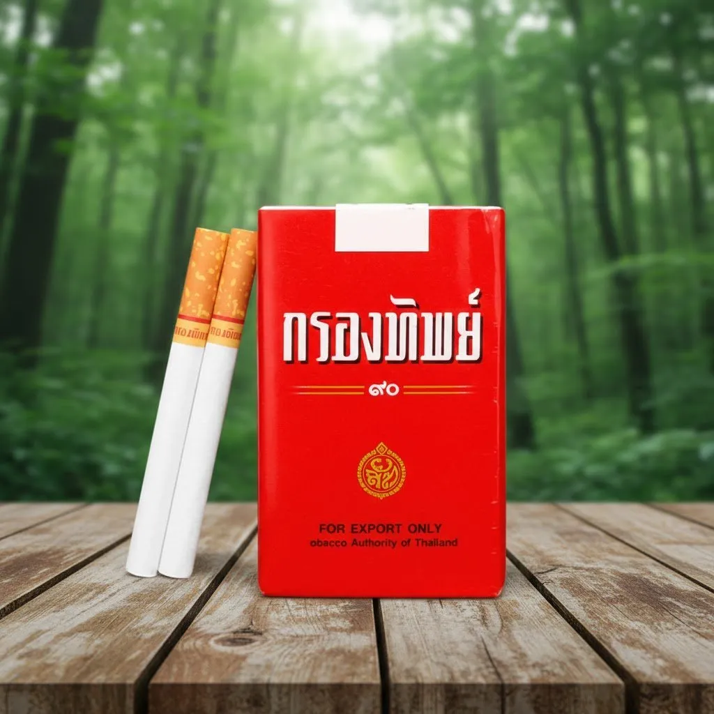 กรองทิพย์ 90 ซองอ่อน (Krong Thip 90 Soft Pack) เกรดส่งออกพรีเมียม | 90 Krong Thip 90 Soft Pack