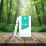 Atlanta Green Slim บุหรี่นอกสายเย็น มวนเรียวพรีเมียม (Atlanta Menthol Slims) | Atlanta Green Slim