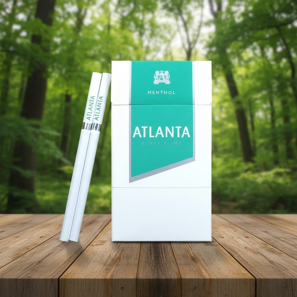 Atlanta Green Super Slim Menthol