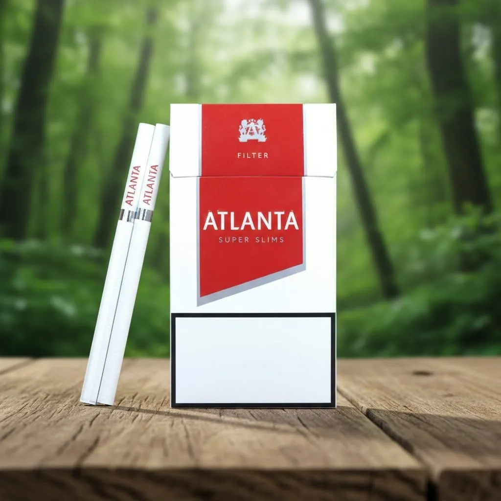 Atlanta Super Slims Red (แอตแลนต้า เรด สลิม) บุหรี่นอกพรีเมียม | Atlanta Super Slims Red