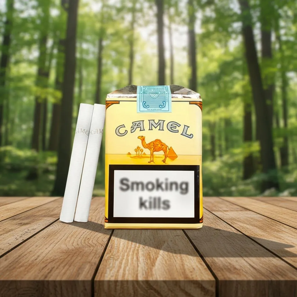 Camel Non-Filter (คาเมล เหลือง ไม่มีก้นกรอง) บุหรี่นอกรสเข้มข้น ต้นตำรับปี 1913 | Camel Non-Filter 1913