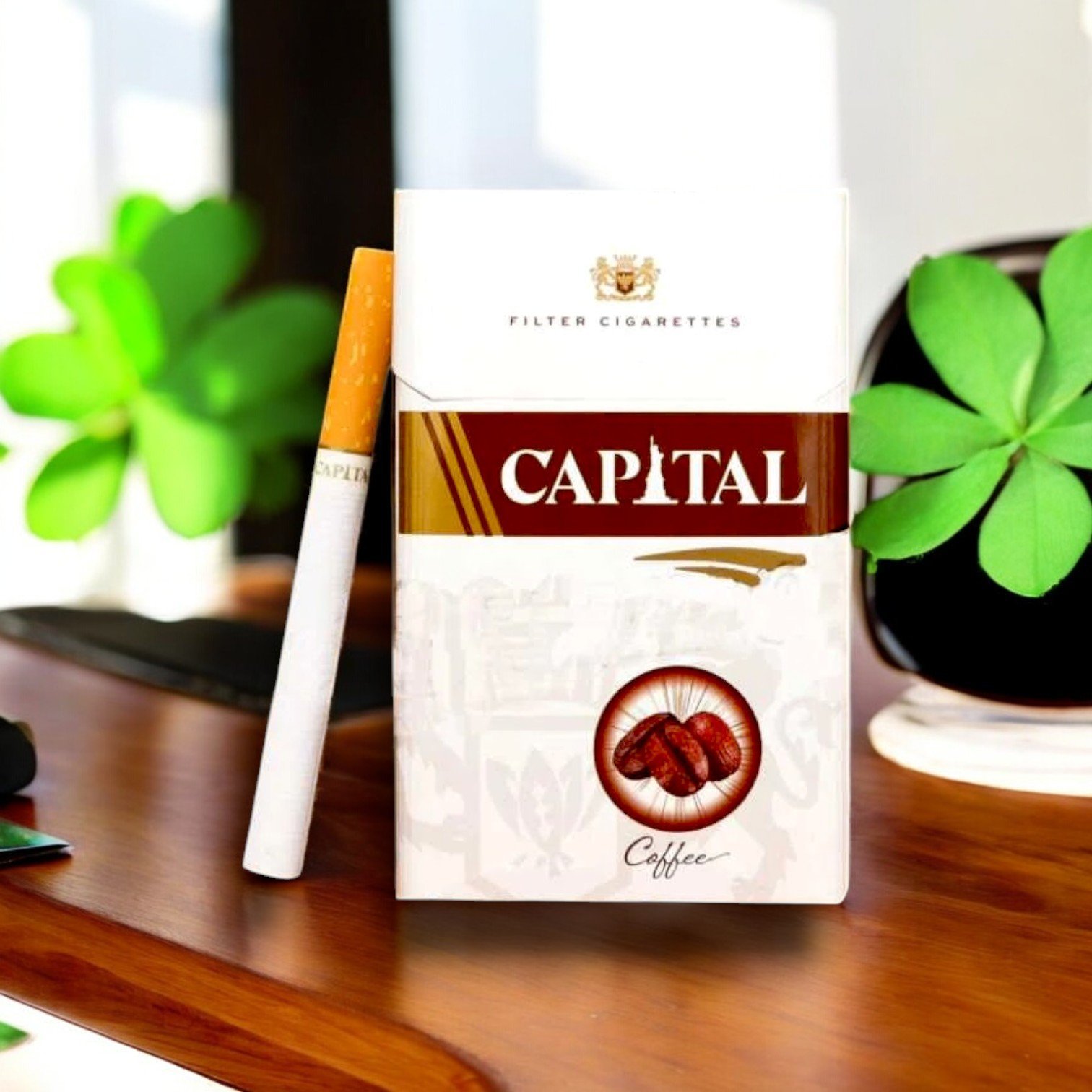 Capital Coffee (แคปปิตอล คอฟฟี่) บุหรี่นอกกลิ่นกาแฟ หอมนุ่ม รสชาติพรีเมียม
