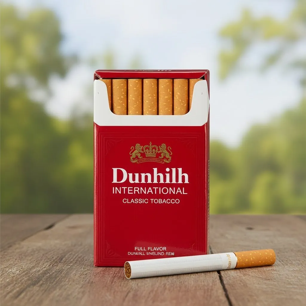 Dunhill International (ดันฮิล อินเตอร์เนชั่นแนล) บุหรี่นอกรสร้อนคลาสสิก มวนยาว 100’s | Dunhill International 100