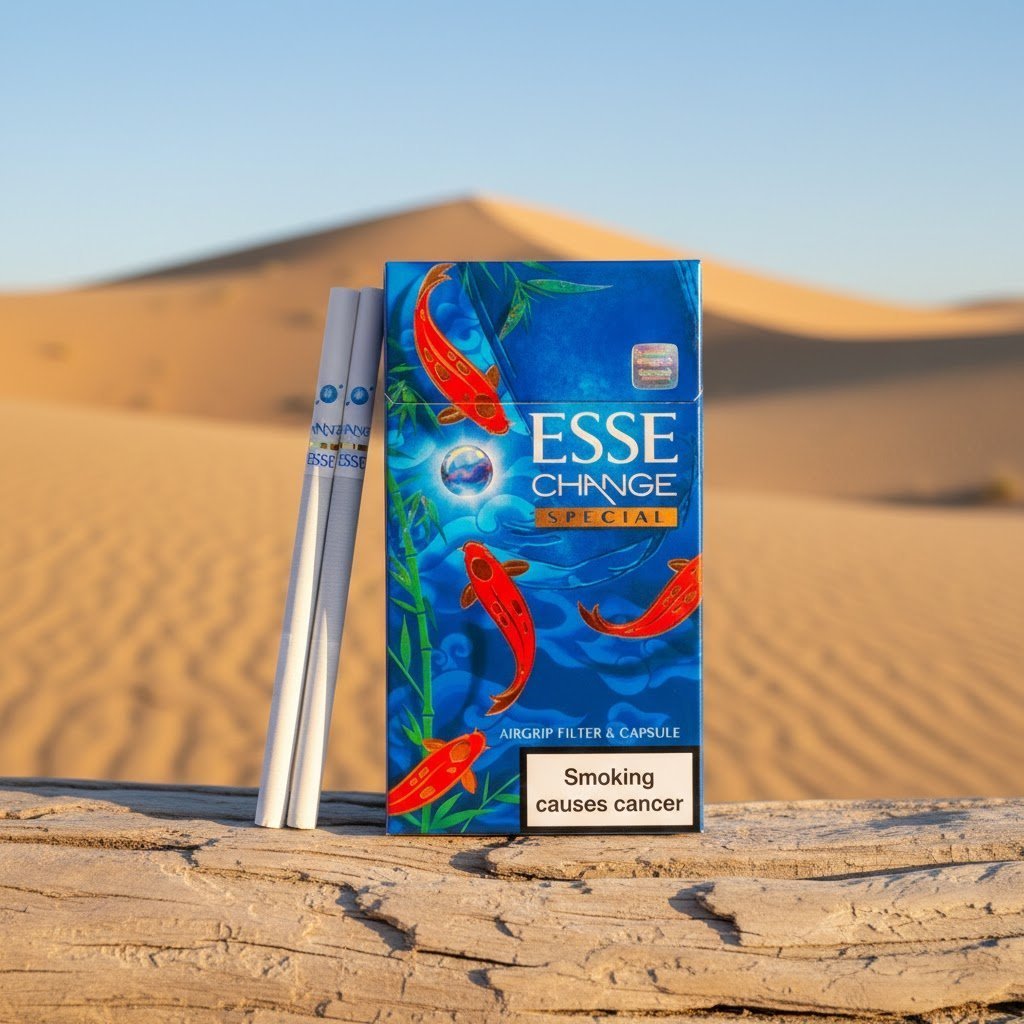 ESSE Change Special (เอสเซ่ เช้นจ์ ปลาคราฟ) บุหรี่นอกพรีเมียมจากเกาหลี สูตรเม็ดบีบ AirG… | ESSE Change Special AirG