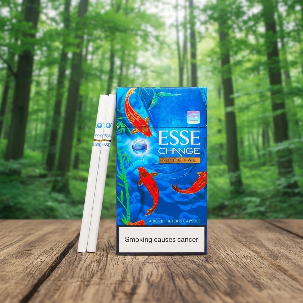 ESSE Change Special (เอสเซ่ เช้นจ์ ปลาคราฟ) บุหรี่นอกพรีเมียมจากเกาหลี 1 เม็ดบีบ | ESSE Change Special