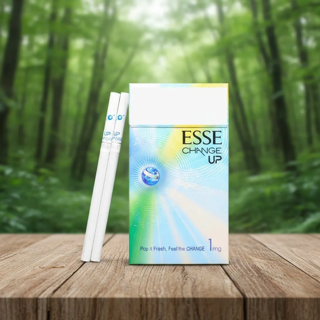 ESSE Change Up 1mg บุหรี่เอสเซ่ เช้นจ์ อัพ (Korea) รสผลไม้ นิค 1 มก. | ESSE Change Up 1mg Korea