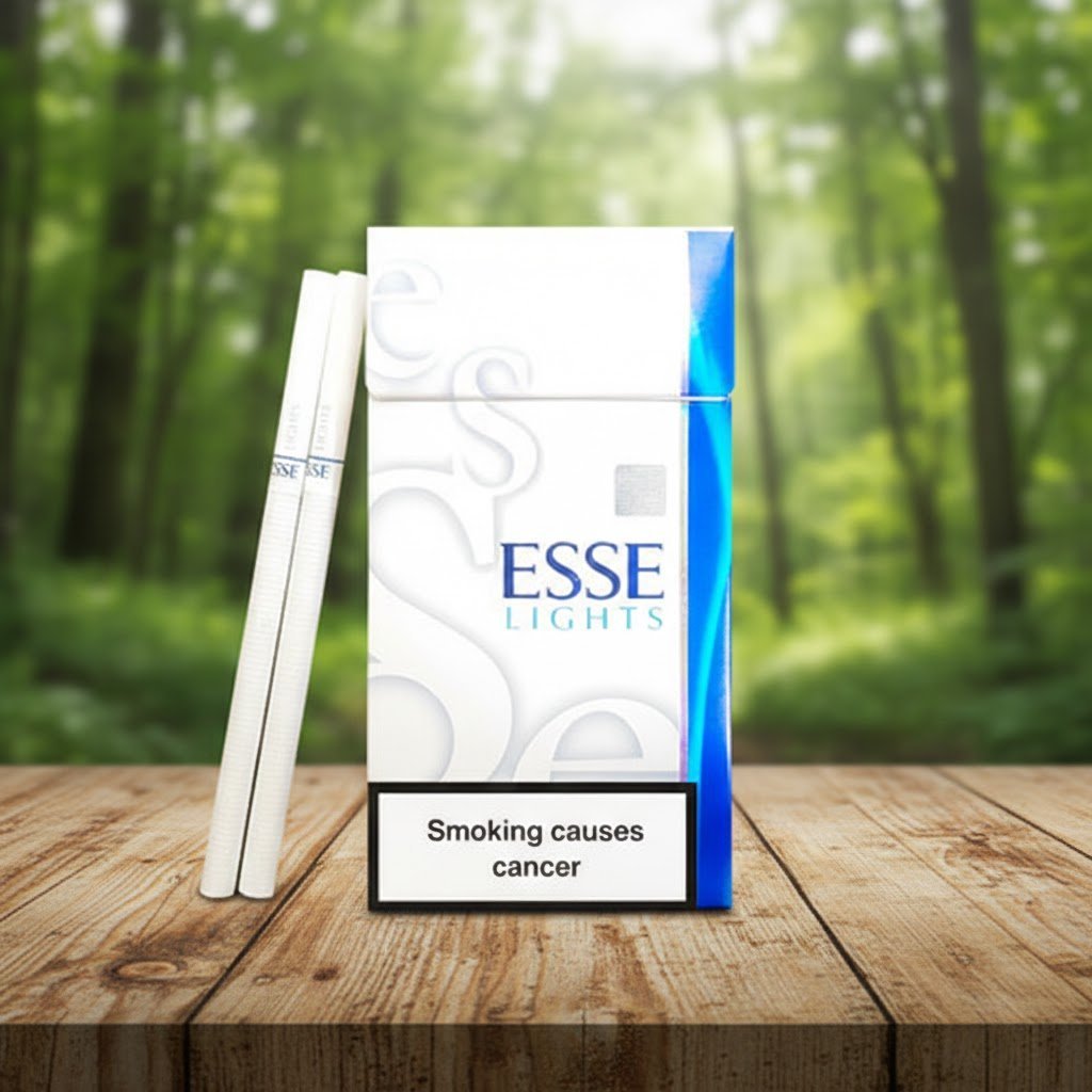 ESSE Lights Super Slim บุหรี่นอกเอสเซ่ ไลท์ ซุปเปอร์สลิม รสไลท์นุ่มนวลจากเกาหลี | ESSE Lights Super Slim