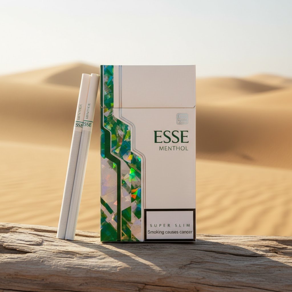 ESSE Menthol Slim บุหรี่เอสเซ่ เมนท่อล มวนสลิม รสเย็นนุ่มนวล มาตรฐานเกาหลี | ESSE Menthol Slim
