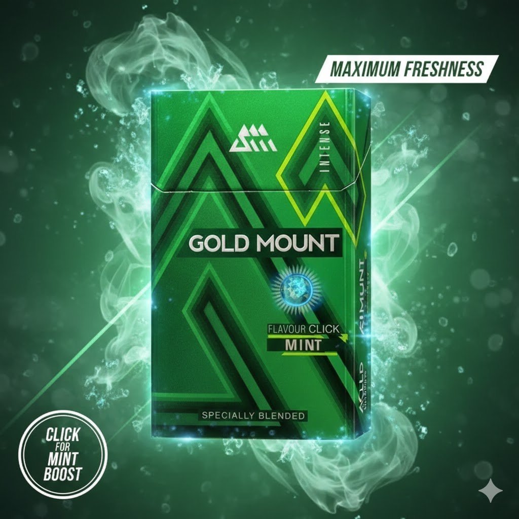 Gold Mount Flavour Click Mint