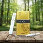 Jaxx Gold (แจ็กซ์ โกลด์) บุหรี่นอกสายร้อนนุ่ม ใบยา Golden Virginia มวนขนาด Queen Size | Jaxx Gold Golden Virginia Queen Size