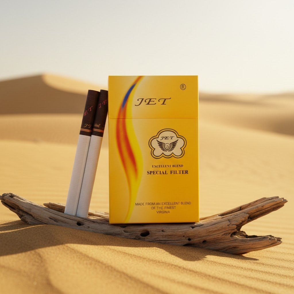 JET Special Filter บุหรี่เจ็ทสีเหลือง บุหรี่นอกคุณภาพพรีเมียม รสเข้มคลาสสิก | JET Special Filter