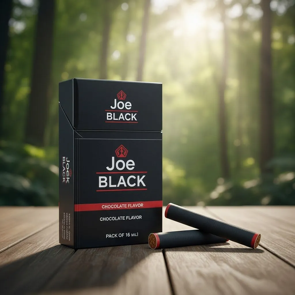 Joe Black Chocolate Flavor (โจ แบล็ก) บุหรี่นอกกลิ่นช็อกโกแลต มวนดำสุดเท่ | Joe Black Chocolate Flavor