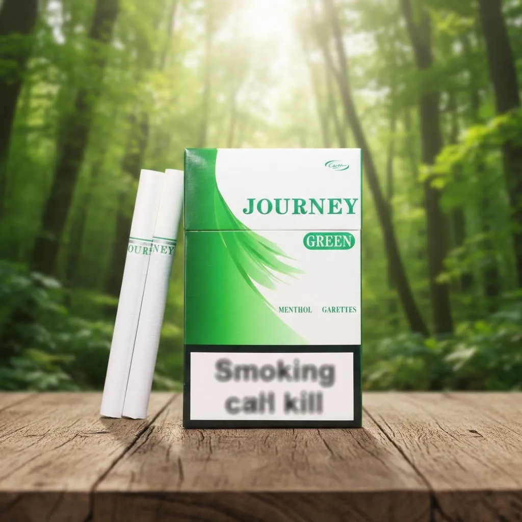 Journey Green (เจอร์นีย์ กรีน) บุหรี่นอกรสเย็นเมนทอล คุณภาพพรีเมียม | Journey Green