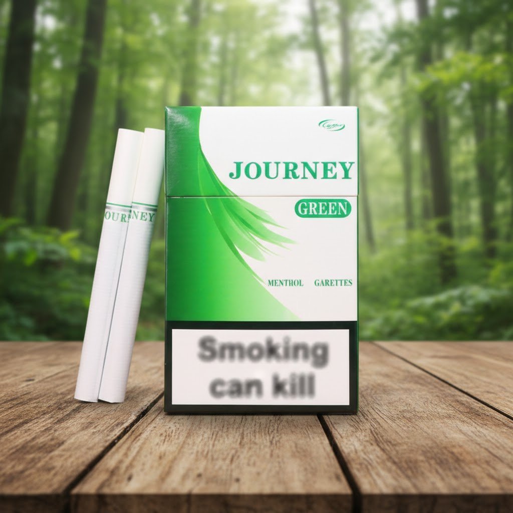 Journey Green Menthol บุหรี่นอกสายเย็น รสสดชื่น มาตรฐานคุณภาพระดับสากล | Journey Green Menthol