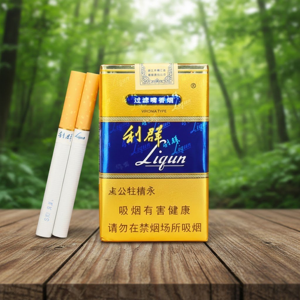 Liqun Gold (หลีกุน ทอง) บุหรี่จีนพรีเมียม รสร้อน ต้นตำรับใบยาแท้จากจีนแผ่นดินใหญ่ | Liqun Gold