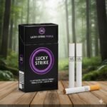 Lucky Strike Purple (ลัคกี้ สไตรค์ ม่วง) บุหรี่นอกรสเย็น กลิ่นบลูเบอร์รี่ 1 เม็ดบีบ | Lucky Strike Purple