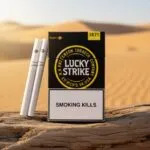 Lucky Strike Yellow บุหรี่นอก ลัคกี้ สไตรค์ เหลือง เม็ดบีบเลม่อน (Premium American Blend) | Lucky Strike Yellow