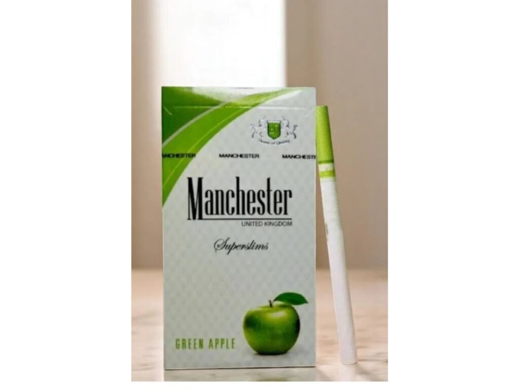 บุหรี่ Manchester Apple Slims | Manchester Apple Slims