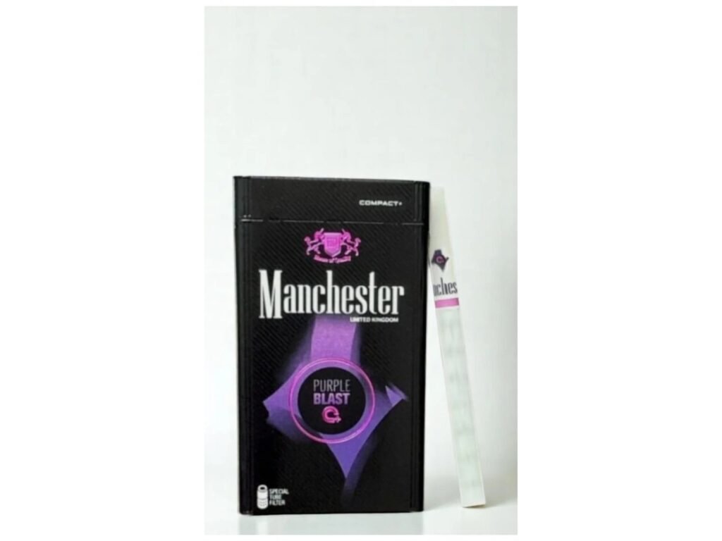 บุหรี่ Manchester Blueberry Mint | Manchester Blueberry Mint