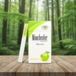 Manchester Green Apple SuperSlim (แมนเชสเตอร์ แอปเปิ้ลเขียว) บุหรี่นอกมวนสลิม กลิ่นแอปเ… | Manchester Green Apple SuperSlim