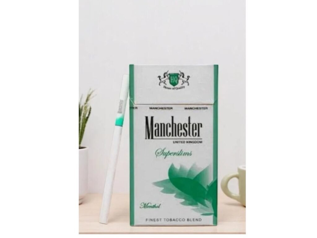 บุหรี่ Manchester Menthol Slims | Manchester Menthol Slims
