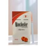 บุหรี่ Manchester Peach Slims | Manchester Peach Slims