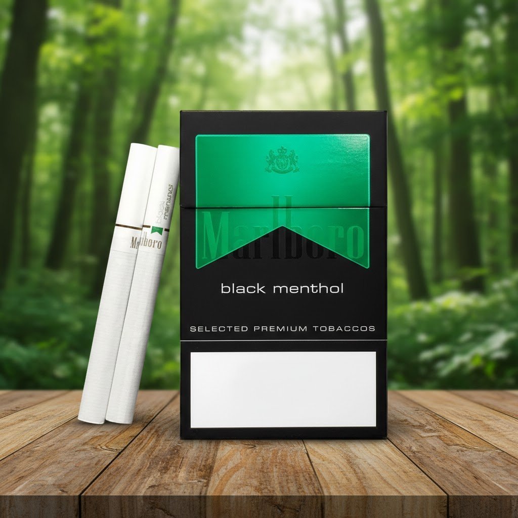 Marlboro Black Menthol (มาโบโร่ แบล็ก เมนทอล) บุหรี่นอกยอดนิยม มาตรฐานสวิตเซอร์แลนด์ | Marlboro Black Menthol