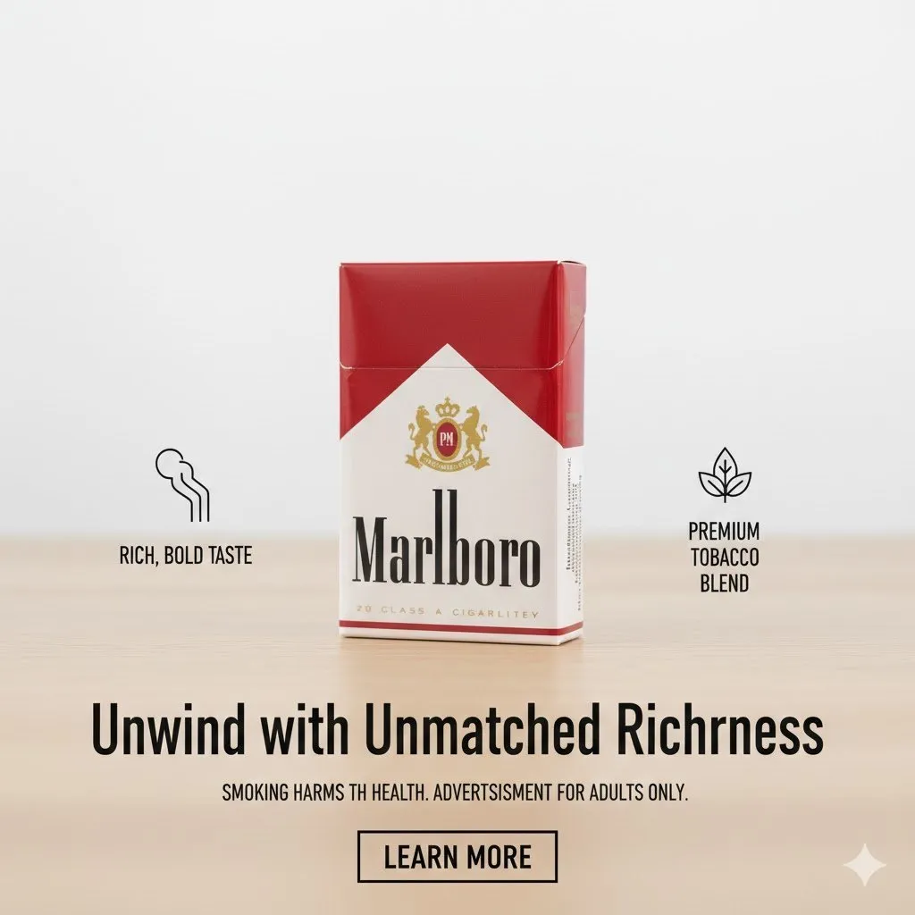 Marlboro Red (ซองอ่อน) – รสชาติเข้มข้น พรีเมียมระดับโลก | Marlboro Red