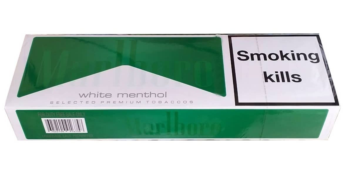 Marlboro White Menthol (มาโบโร่ ไวท์ เมนทอล) บุหรี่นอกรสเย็น มาตรฐานสวิตเซอร์แลนด์
