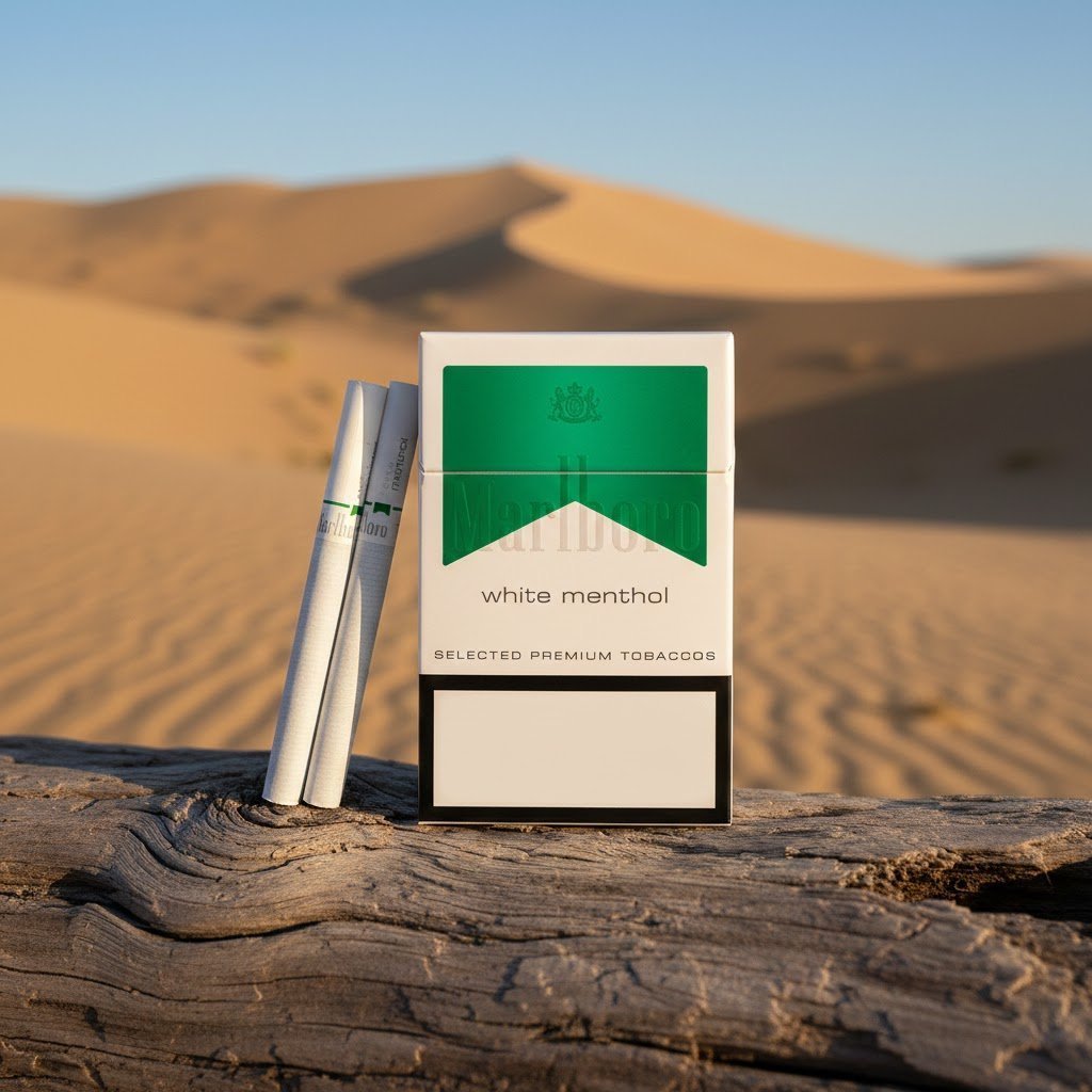 Marlboro White Menthol (มาโบโร่ ไวท์ เมนทอล) บุหรี่นอกพรีเมียม รสเย็นสดชื่น มาตรฐานสวิต… | Marlboro White Menthol