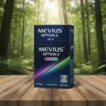 Mevius Option 2 No.5 (เมเวียส ออฟชั่น 2) บุหรี่นอกญี่ปุ่น 2 เม็ดบีบ กลิ่นองุ่นและเมนทอล | Mevius Option 2 No.5