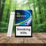 Mevius Option Blue Purple บุหรี่ญี่ปุ่น 1 เม็ดบีบ หอมกลิ่นองุ่น เย็นนุ่มระดับพรีเมียม | Mevius Option Blue Purple