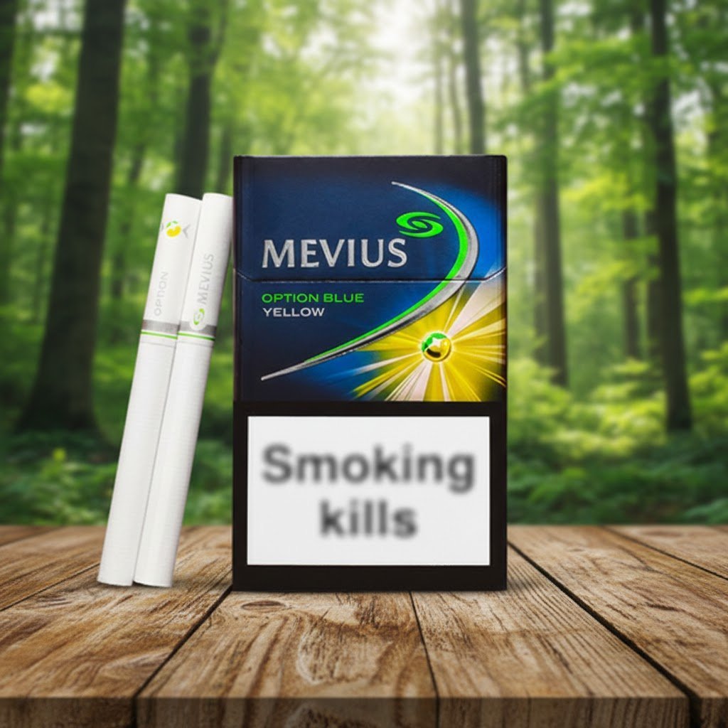 Mevius Option Blue Yellow (เมเวียส ออฟชั่น บลู เยลโล่) | Mevius Option Blue Yellow