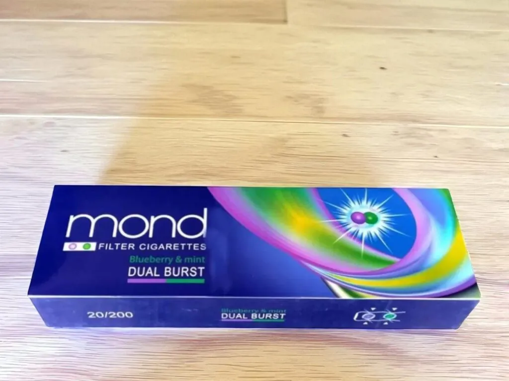 บุหรี่ Mond Dual Burst Blueberry & Mint | Mond Dual Burst Blueberry & Mint