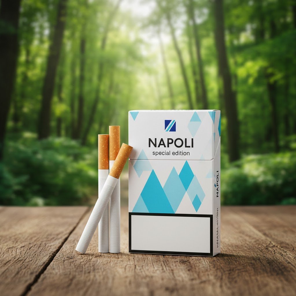 Napoli Blue Special (นาโปลี บลู สเปเชียล) บุหรี่นอกมวนขนาด Queen Size รสไลท์นุ่มนวล | Napoli Blue Special Queen Size