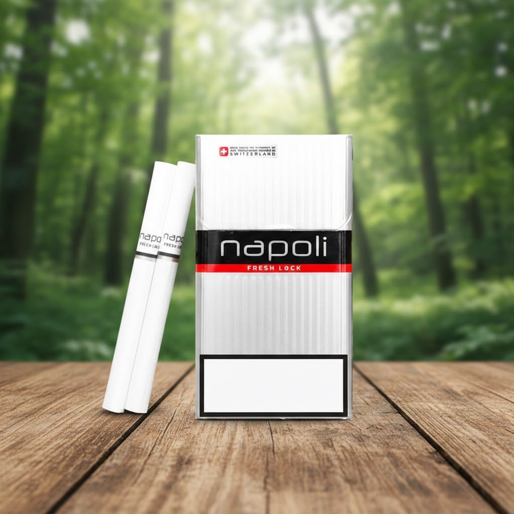 Napoli Silver (นาโปลี ซิลเวอร์) บุหรี่นอกพรีเมี่ยม มวนขนาด Queen Size รสร้อนปานกลาง | Napoli Silver Queen Size