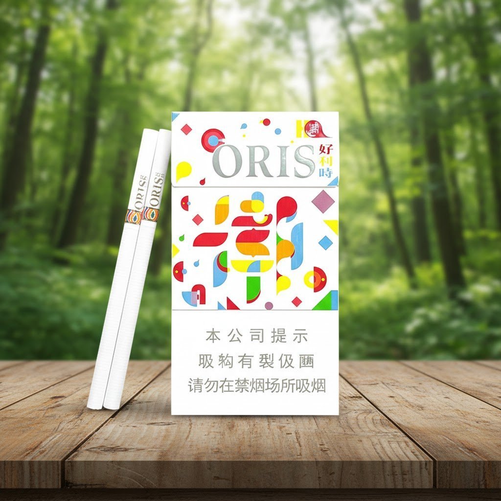 Oris Chao Society White (CN) บุหรี่นอกมวนสลิมรสร้อน มาตรฐานพรีเมียมจากจีน | Oris Chao Society White CN