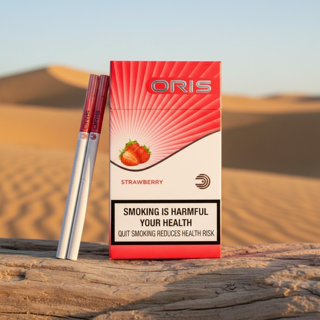 Oris Strawberry (โอริส สตรอเบอร์รี่) บุหรี่นอกมวนซุปเปอร์สลิม รสร้อย กลิ่นหอมชัดเจน | Oris Strawberry