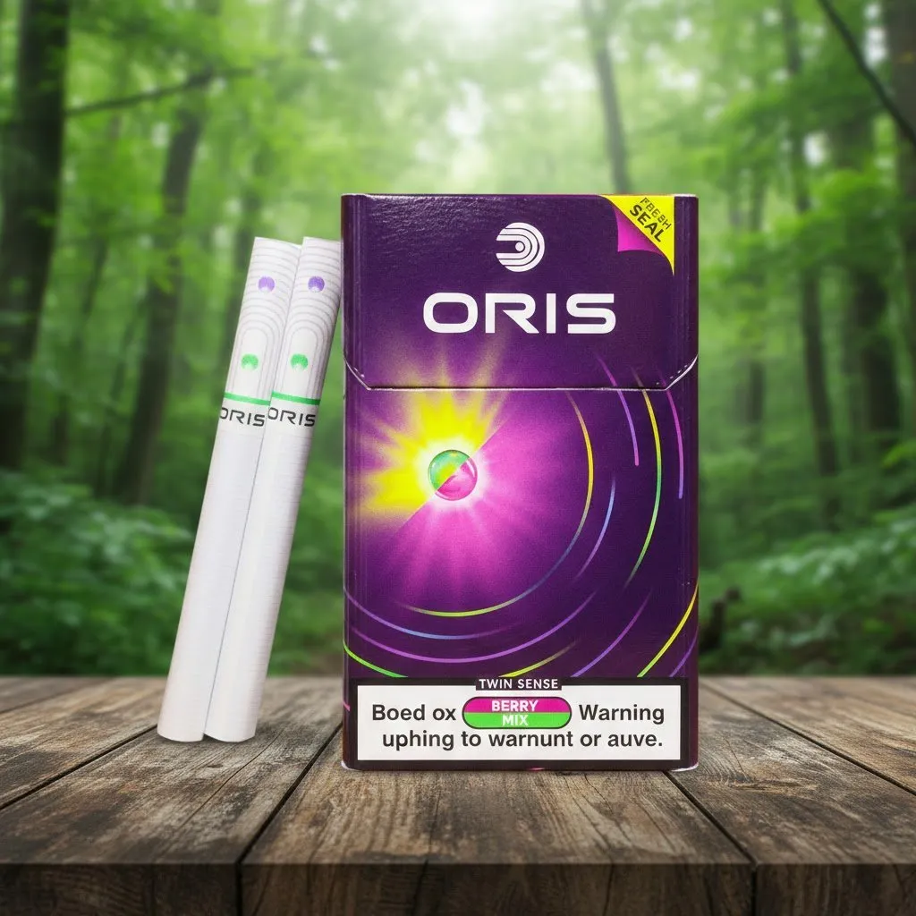 Oris Twin Sense Berry Mix บุหรี่โอริส ทวิน เซนส์ เบอร์รี่ มิกซ์ (2 เม็ดบีบ) | Oris Twin Sense Berry Mix