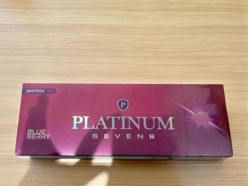 บุหรี่ Platinum Seven Blueberry | Platinum Seven Blueberry