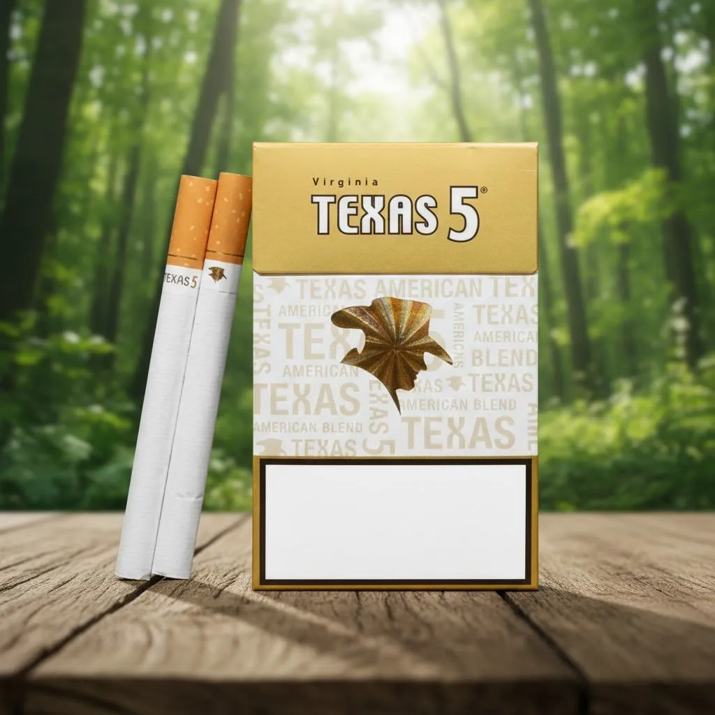 Texas 5 Gold บุหรี่นอก เท็กซัส 5 ทอง รสร้อนเข้มข้น นุ่มนวล | Texas 5 Gold
