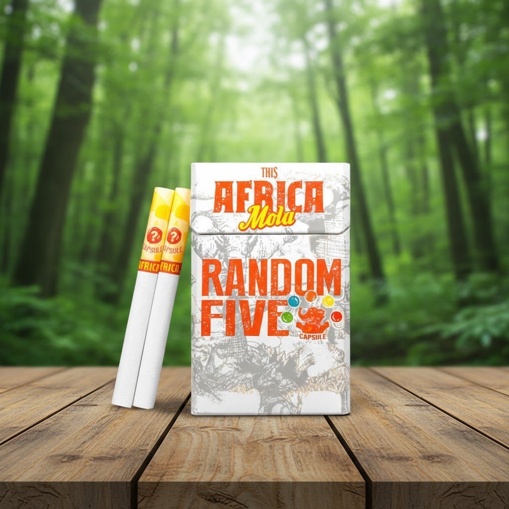 THIS Africa Mola Random Five บุหรี่นอกเกาหลี 5 รสชาติในซองเดียว (Random Five Capsule) | THIS Africa Mola Random Five