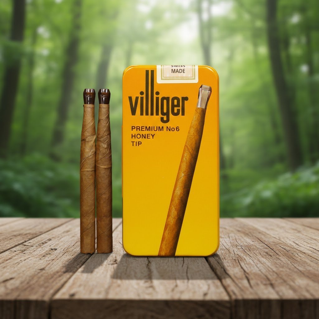 Villiger Premium No.6 Honey Tip (ซิการ์ วิลิเกอร์ ฮันนี่ ทิป เบอร์ 6) – ซิการ์พรีเมียมส… | Villiger Premium No.6 Honey Tip