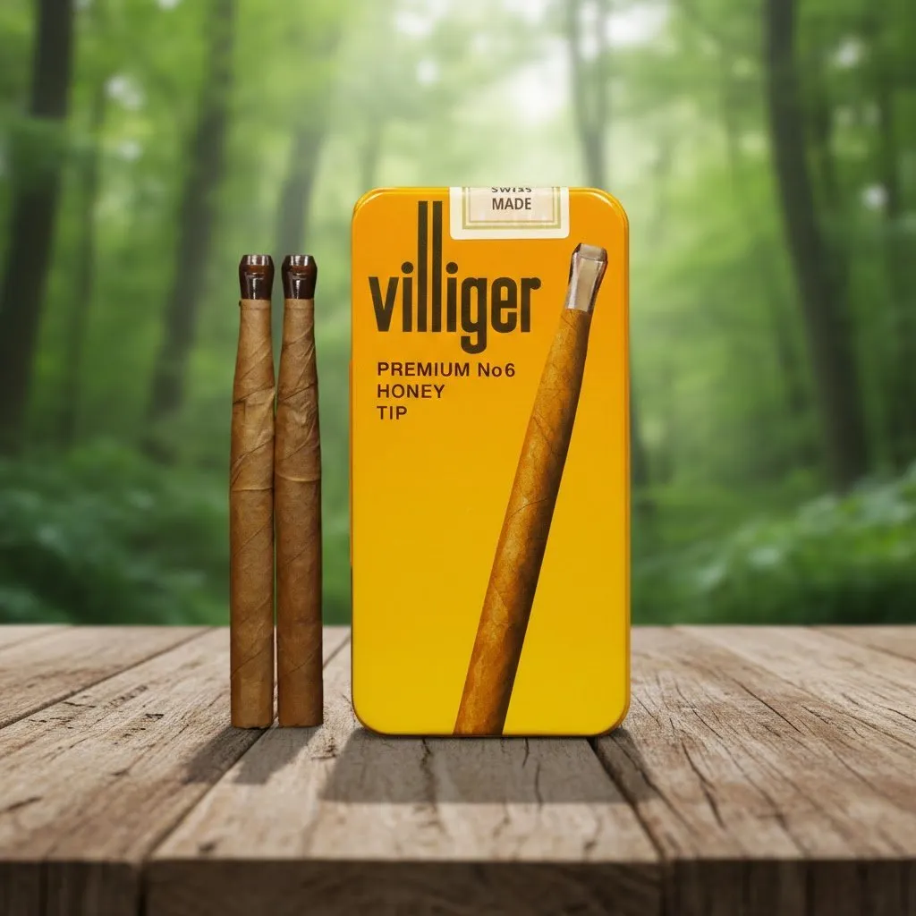 Villiger Premium No.6 Honey Tip (ซิการ์ วิลิเกอร์ ฮันนี่ ทิป เบอร์ 6) – ซิการ์พรีเมียมส… | Villiger Premium No.6 Honey Tip